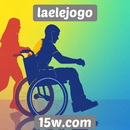 Recursos de acessibilidade no site laelejogo