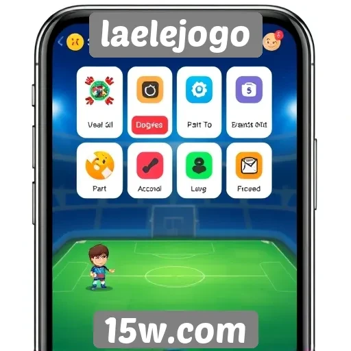 interface do laelejogo é otimizada para usuários