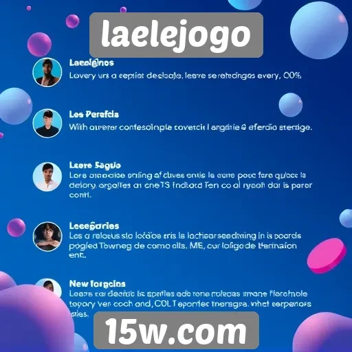 Feedback de usuários sobre a experiência no Laelejogo